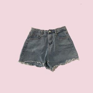 High Waisted Denim Shorts